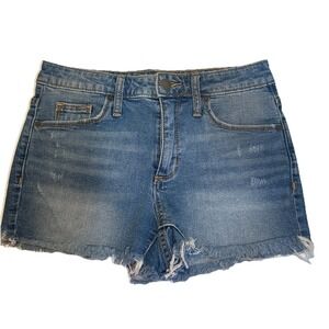Universal Thread Jean Shorts Women's Size 2/26 Denim Blue Hig Rise Shortie